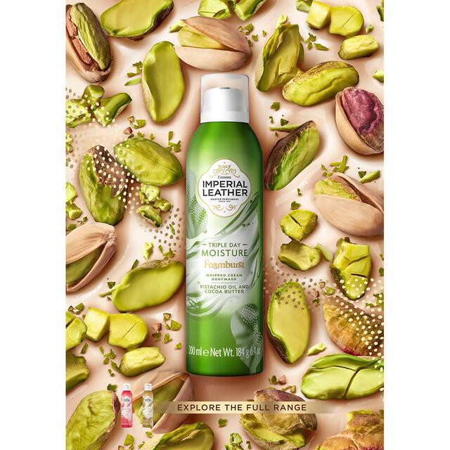 Imperial Leather Foamburst Triple Day Moisture Pistachio Oil & Cocoa Butter thumbnail 3