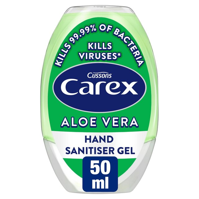 Carex Aloe Vera Antibacterial Hand Sanitiser Gel thumbnail 2
