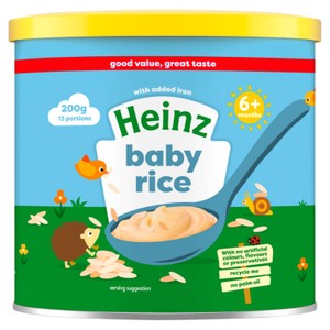 Heinz Baby Rice Porridge Baby Food 6+ Months