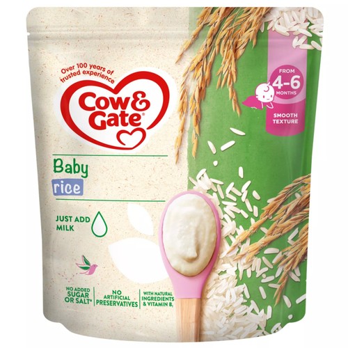 Cow & Gate Baby Rice Cereal 4-6+ Months