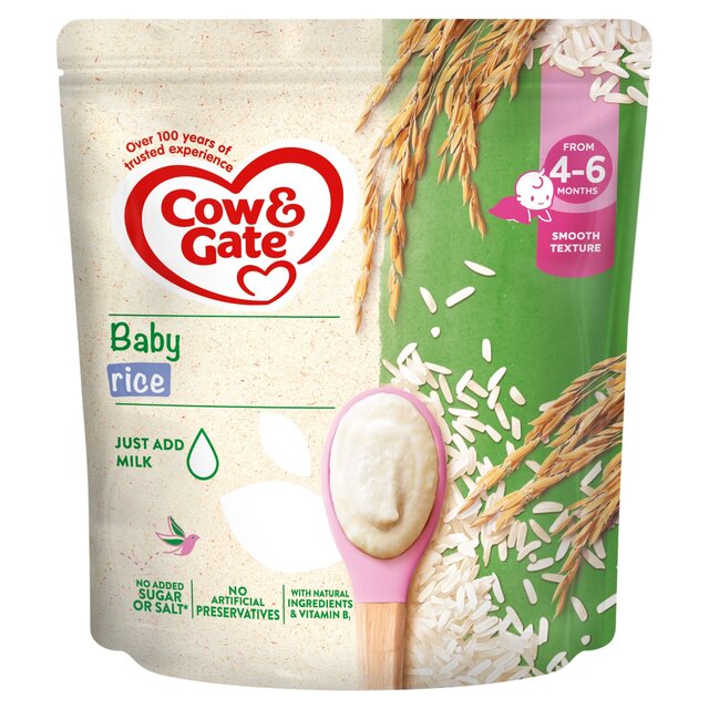 Cow & Gate Baby Rice Cereal 4-6+ Months