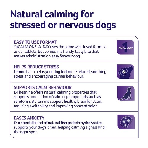 YuMOVE Chewies One a Day Dog Calming Supplement, Small Dog thumbnail 3