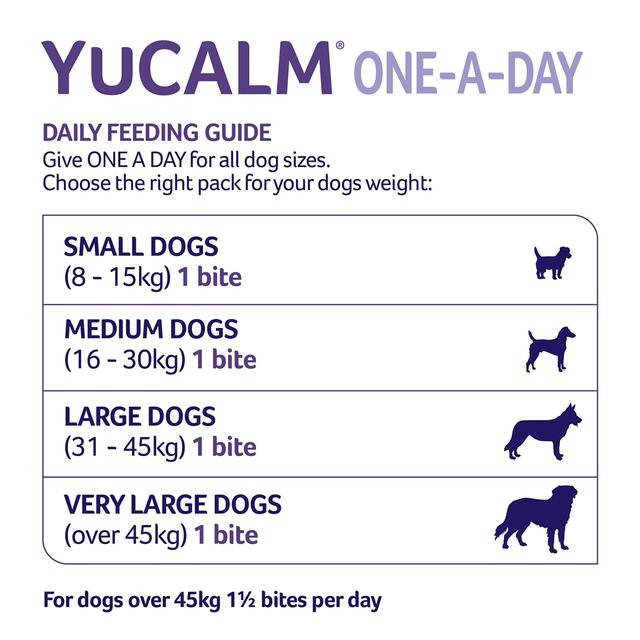 YuMOVE Chewies One a Day Dog Calming Supplement, Small Dog thumbnail 2