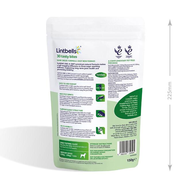 Yumove Chewies One a Day Dog Joint Supplement, Medium Dog thumbnail 3