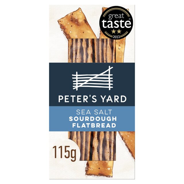 Peter's Yard Sea Salt Sourdough Flatbreads