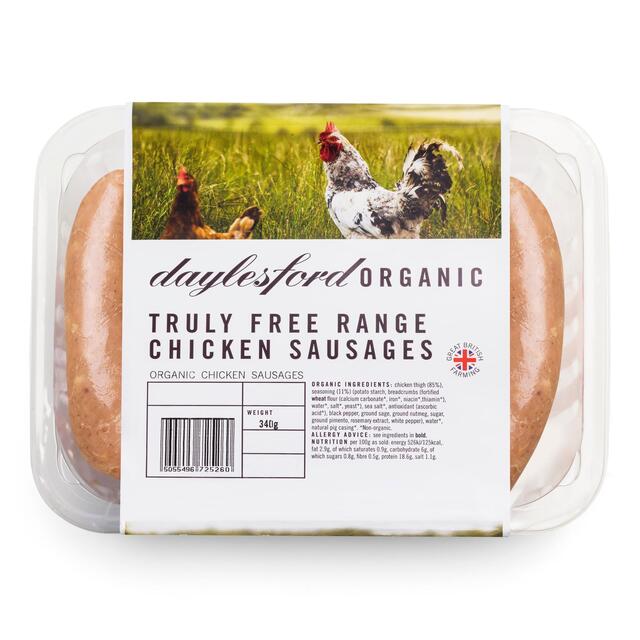 Daylesford Organic Chicken Sausages