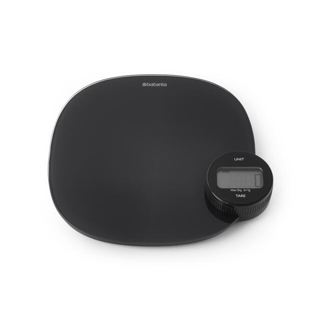 Brabantia Kitchen Scales, Dark Grey thumbnail 3