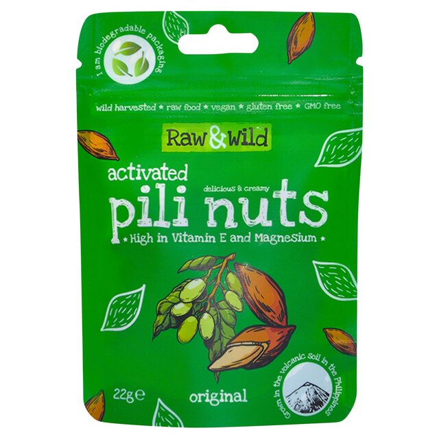 Raw & Wild Activated Pili Nuts Original Organic