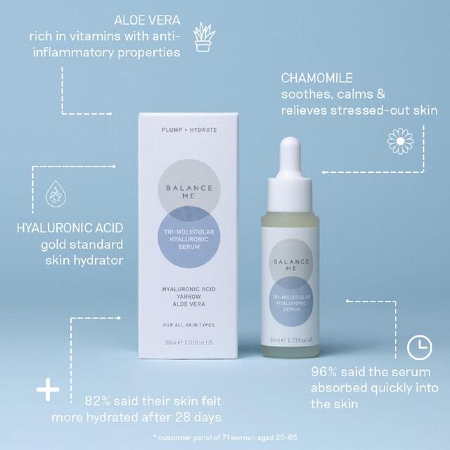 Balance Me Tri-Molecular Hyaluronic Serum thumbnail 2