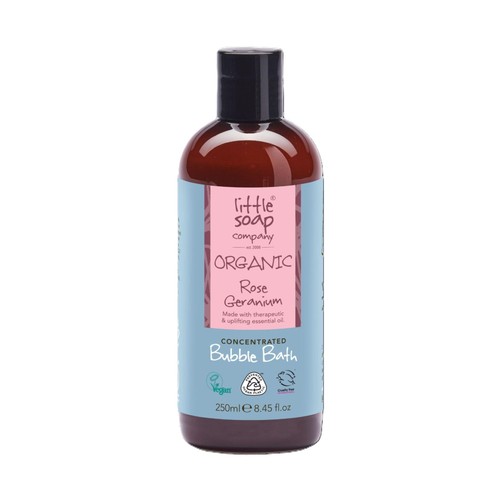Little Soap Company Pure Rose Geranium Bubble Bath