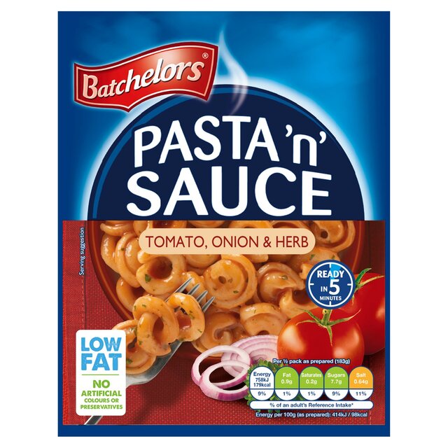 Batchelors Pasta N Sauce Tomato, Onion & Herb thumbnail 2