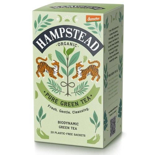 Clean Green Organic Biodynamic Fairtrade Hampstead Tea