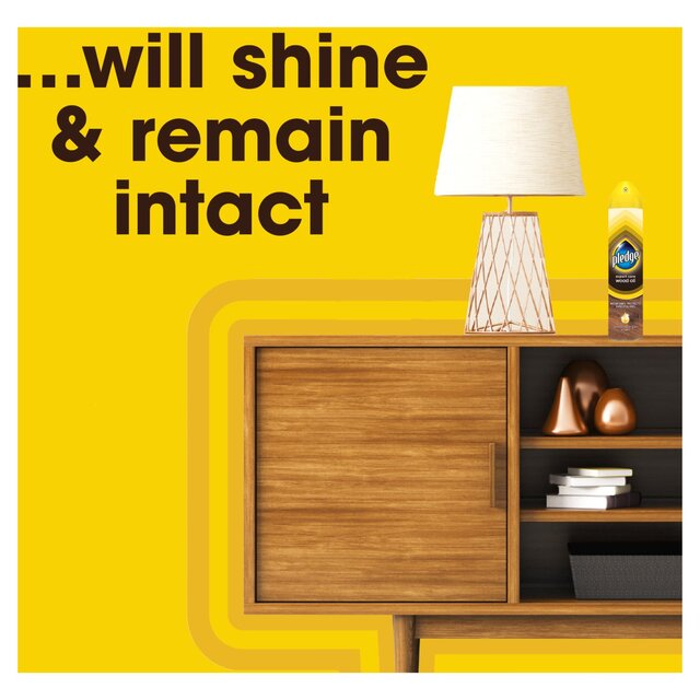 Pledge Expert Care, Wood Polish Aerosol, Amber & Argan thumbnail 5