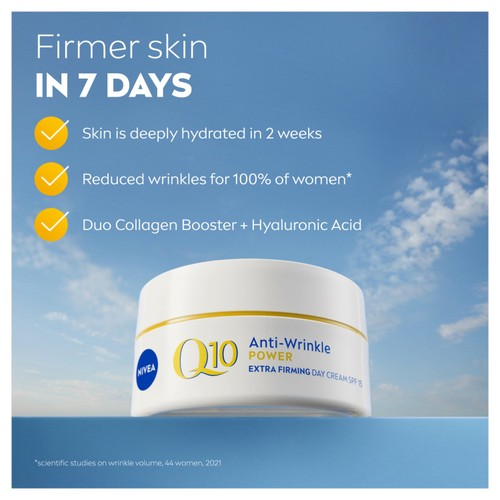 NIVEA Q10 Power Anti-Wrinkle Day Face Cream SPF15  thumbnail 2