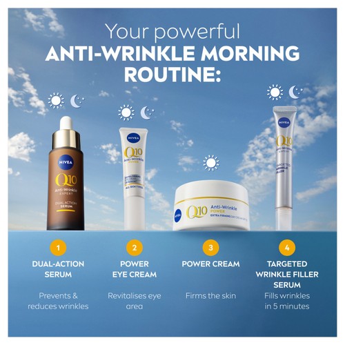 NIVEA Q10 Power Anti-Wrinkle Day Face Cream SPF15  thumbnail 3