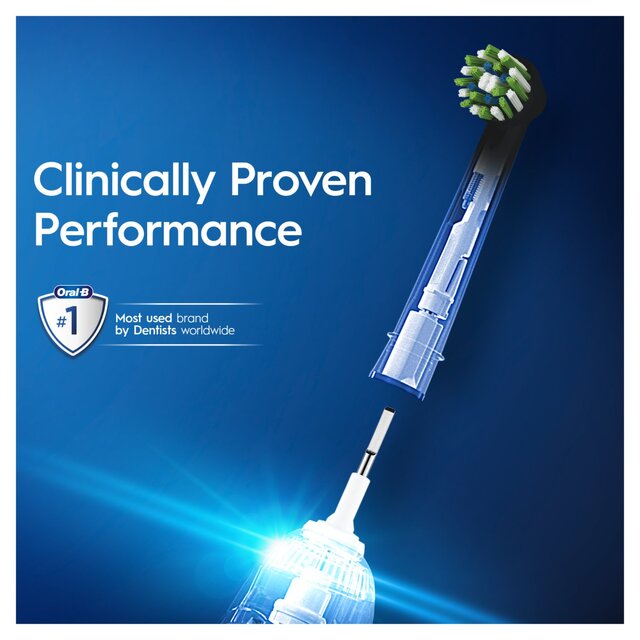 Oral B Crossaction Toothbrush Heads Black thumbnail 7