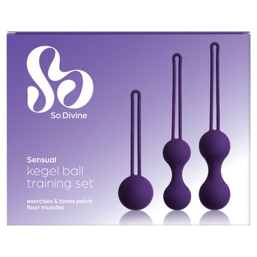So Divine Sensual Kegel Ball Training Set thumbnail 6