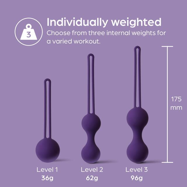 So Divine Sensual Kegel Ball Training Set thumbnail 4