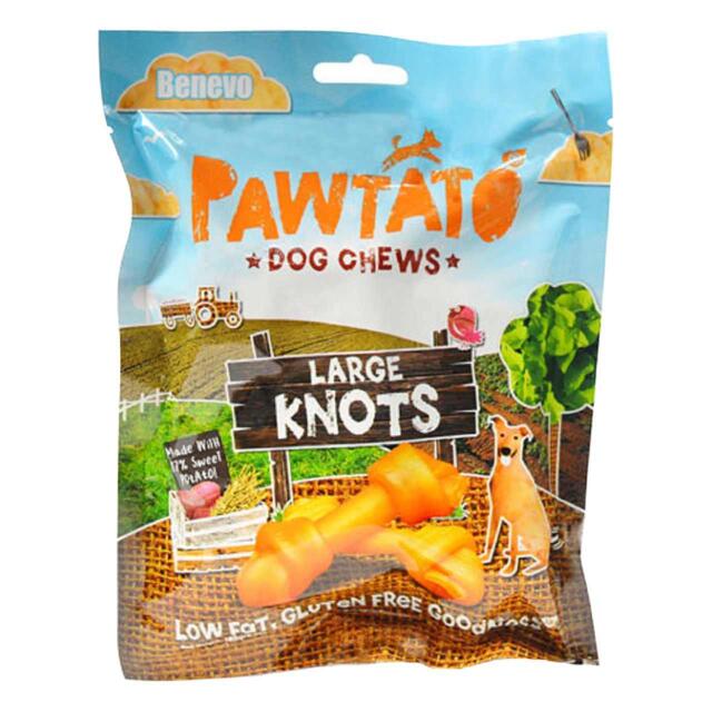 Pawtato Large Knots, Vegan Dog Treats thumbnail 2