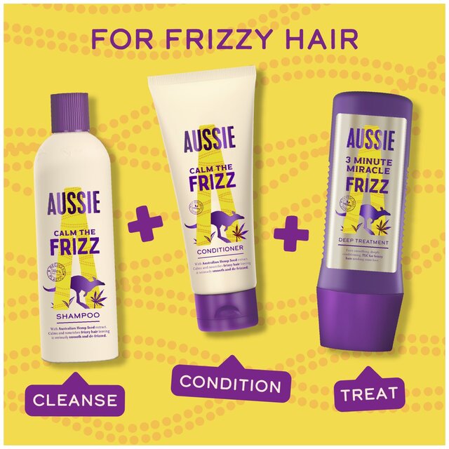 Aussie Hemp Calm the Frizz Hair Conditioner thumbnail 3