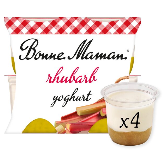 Bonne Maman Rhubarb Yoghurt