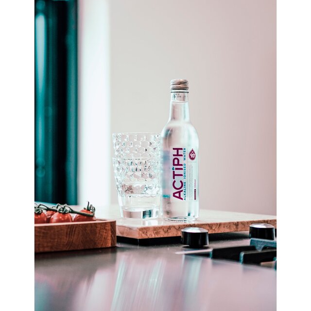 ACTIPH Alkaline Ionised Water Glass Bottle thumbnail 2