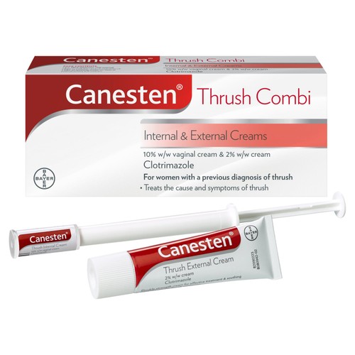 Canesten Thrush Internal & External Cream Combi thumbnail 2