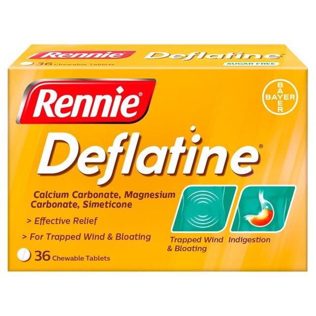 Rennie Deflatine Trapped Wind Relief Tablets