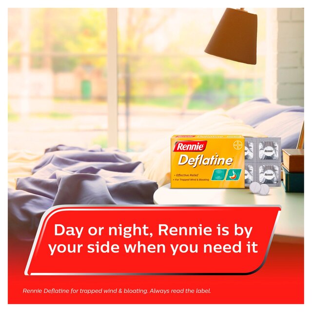 Rennie Deflatine Trapped Wind Relief Tablets thumbnail 5