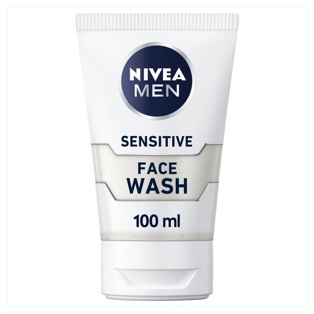 NIVEA MEN Sensitive Face Wash with 0% Alcohol