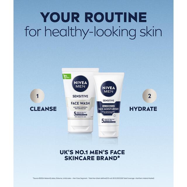 NIVEA MEN Sensitive Face Wash with 0% Alcohol thumbnail 5