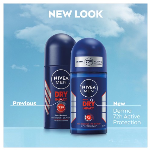 NIVEA MEN Dry Impact Anti-Perspirant Deodorant Roll-On  thumbnail 4