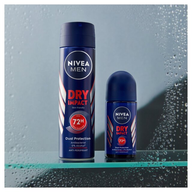 NIVEA MEN Dry Impact Anti-Perspirant Deodorant Roll-On thumbnail 3