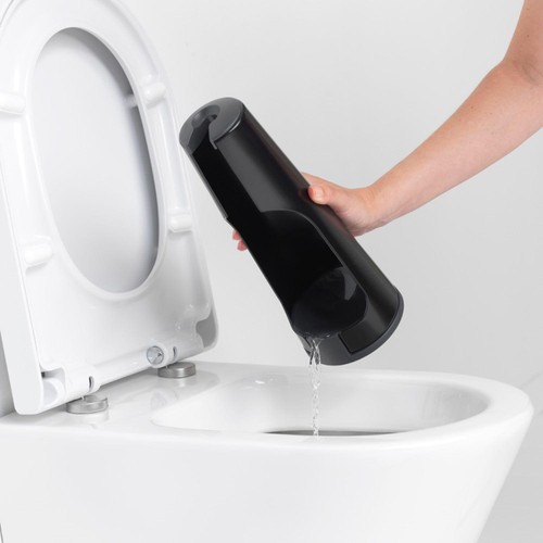 Brabantia ReNew Toilet Brush & Holder, Matte Black thumbnail 5