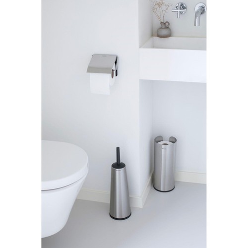 Brabantia ReNew Toilet Brush & Holder, Matt Steel thumbnail 2