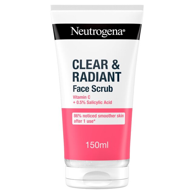 Neutrogena Clear & Radiant Face Scrub with Vitamin C & Pink Grapefruit
