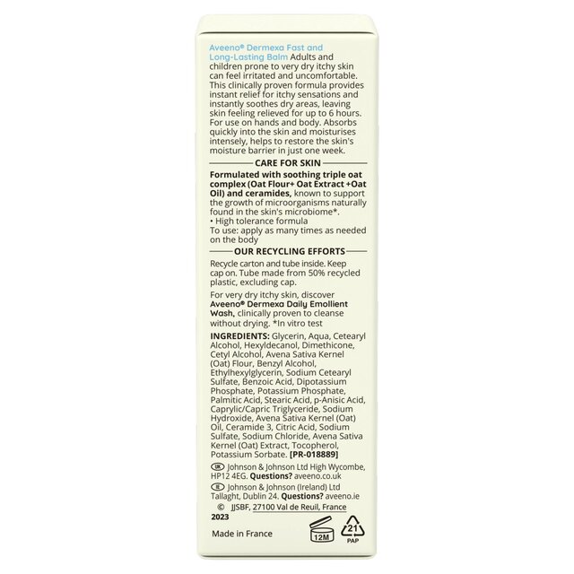 Aveeno Dermexa Fast & Long-Lasting Balm thumbnail 8