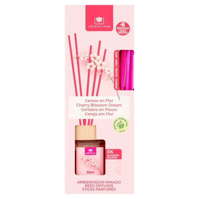 Cristalinas Reed Diffuser Cherry Blossom Dream thumbnail 2
