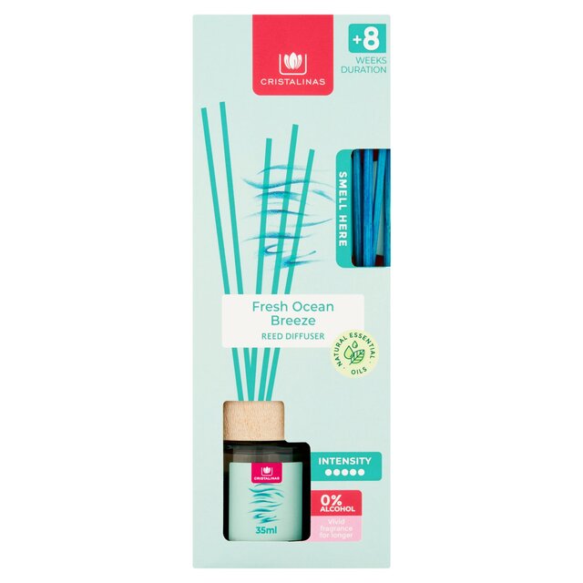 Cristalinas Reed Diffuser Fresh Ocean Breeze