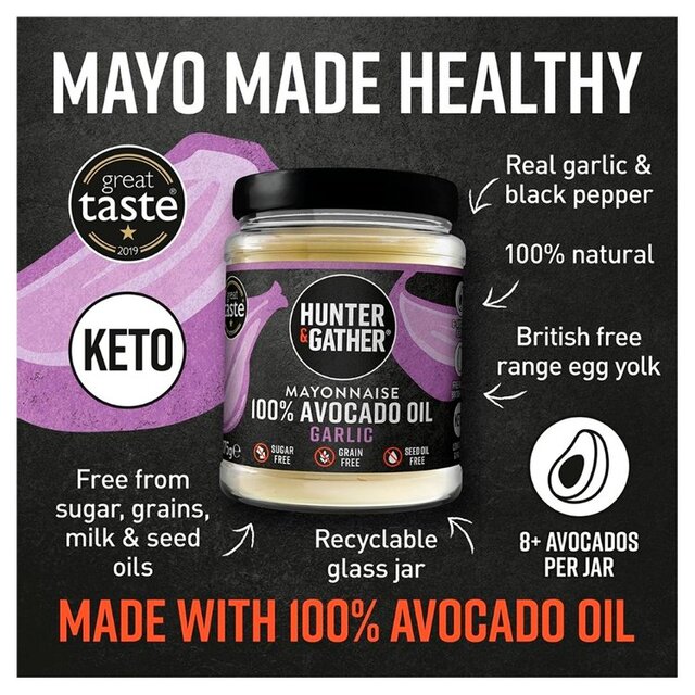 Hunter & Gather Garlic Avocado Oil Mayonnaise thumbnail 4
