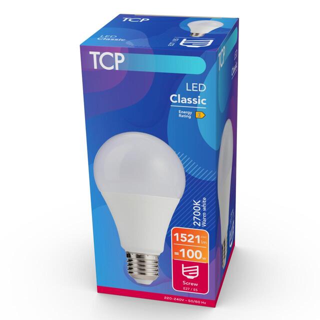 TCP Classic LED Screw 100W Light Bulb thumbnail 2