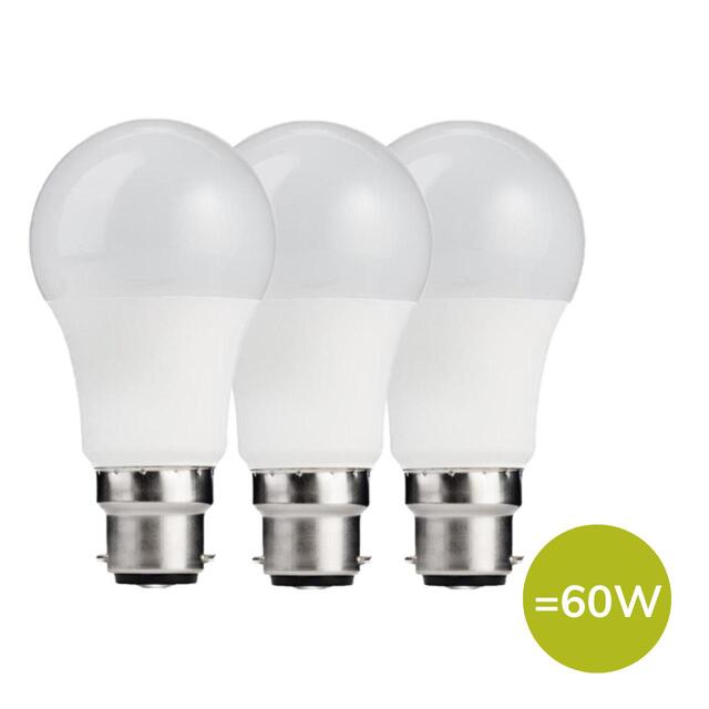 TCP Classic LED Bayonet 60W Light Bulbs thumbnail 3