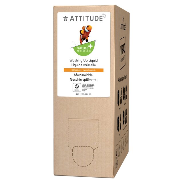 Attitude Bulk 2 Go Washing Up Liquid Citrus Zest