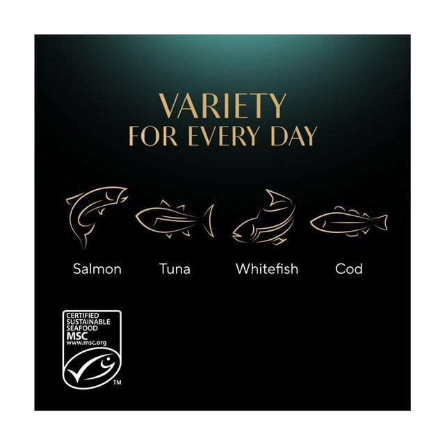 Sheba Fine Flakes Cat Food Pouches MSC Fish in Jelly Giant Pack thumbnail 4