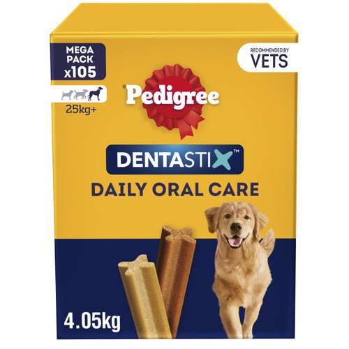 Pedigree Dentastix Daily Adult Large Dog Treats Dental Sticks