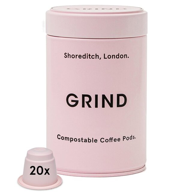 Grind House Blend Compostable Coffee Pods Tin