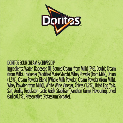 Doritos Cool Sour Cream & Chive Dip thumbnail 3