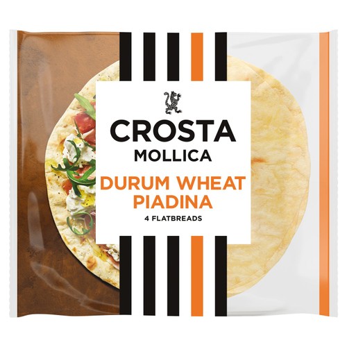 Crosta & Mollica Piadina Flatbreads Durum Wheat