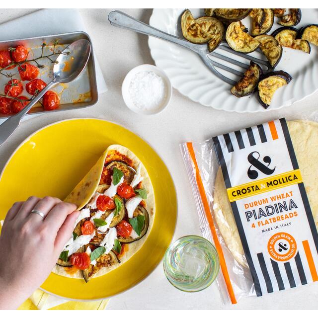 Crosta & Mollica Piadina Flatbreads Durum Wheat thumbnail 2