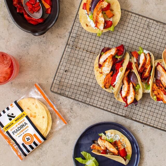 Crosta & Mollica Piadina Flatbreads Durum Wheat thumbnail 3